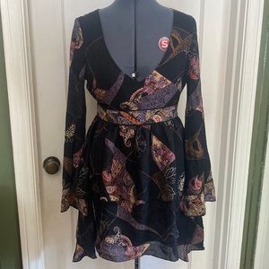 Elizabeth and James Silky dress